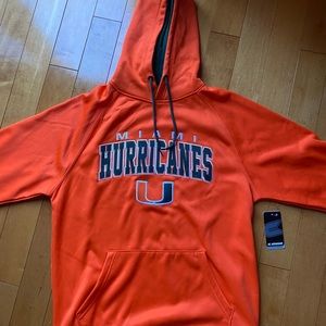 Official University of Miami Sweatshirt- still has tag attached